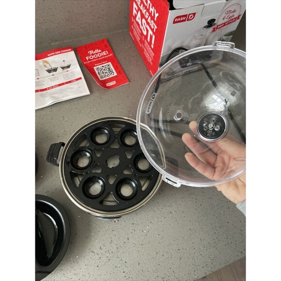 DASH Rapid Egg Cooker: 6 Egg Capacity Electric Egg Cooker for Hard Boiled Eggs - Picture 6 of 11
